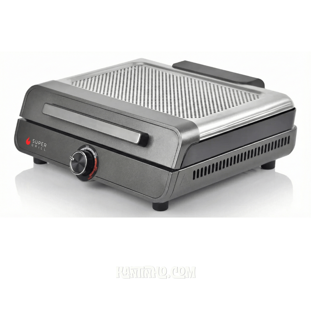 Super Grill Compacto Sem Fumaça - Preto - Imagem 10