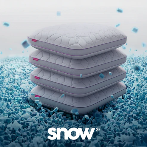 Kit com 4 Travesseiros IWS Snow - Imagem 1