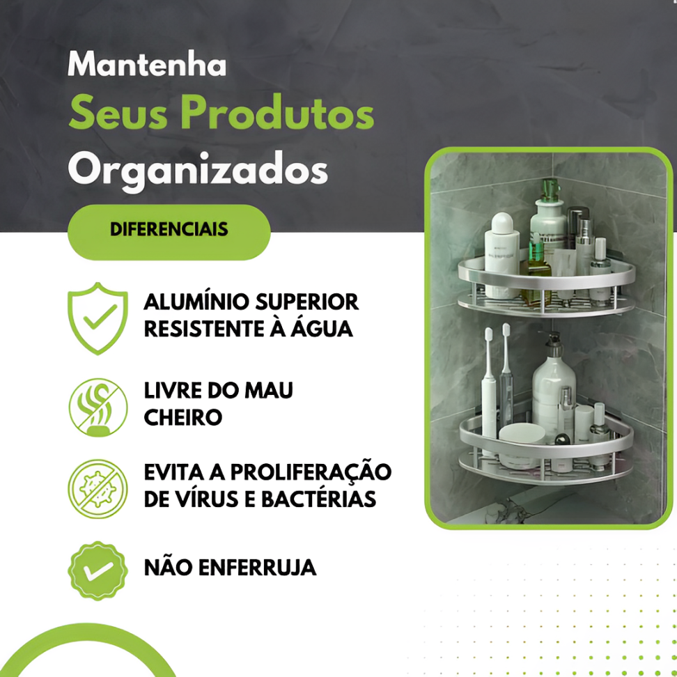 Kit 2 Cantoneiras Preta - Imagem 4